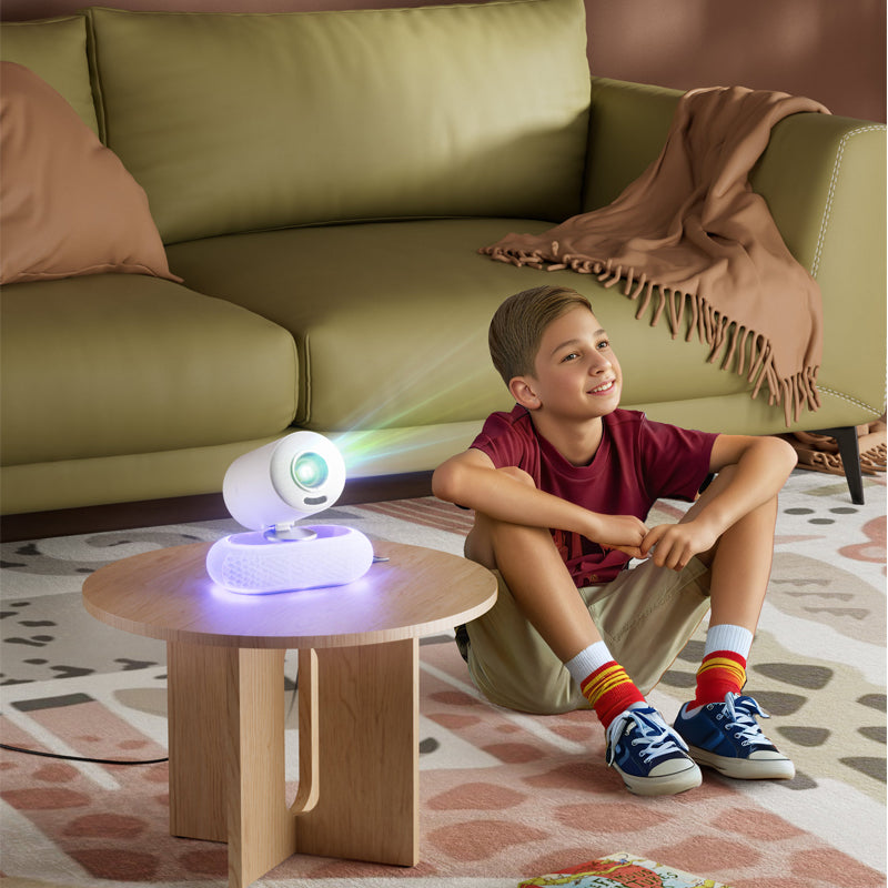 Vivicine Latest Smart Android 13 1920x1080p Full HD 1080p Home Theater Projector,Auto focus,Auto keystone