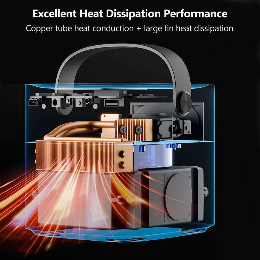 Vivicine M2 Android 9.0 1080p 3D 4K Projector,Built-in 15600mAh Battery