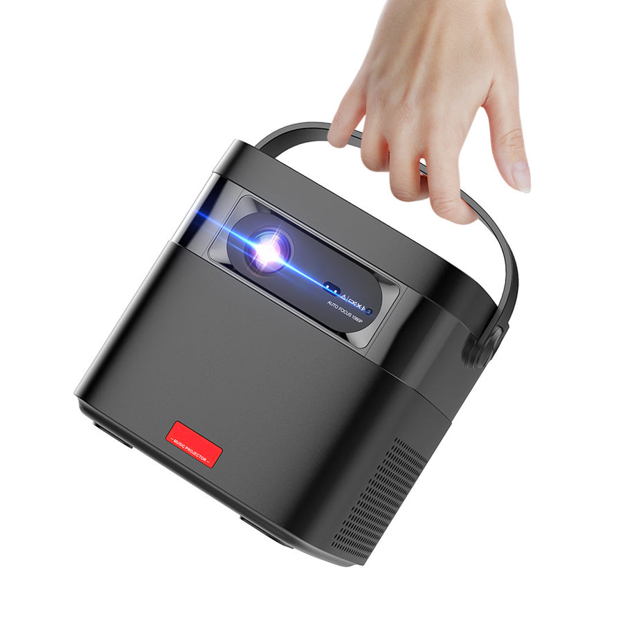 Vivicine M2 Android 9.0 1080p 3D 4K Projector,Built-in 15600mAh Battery