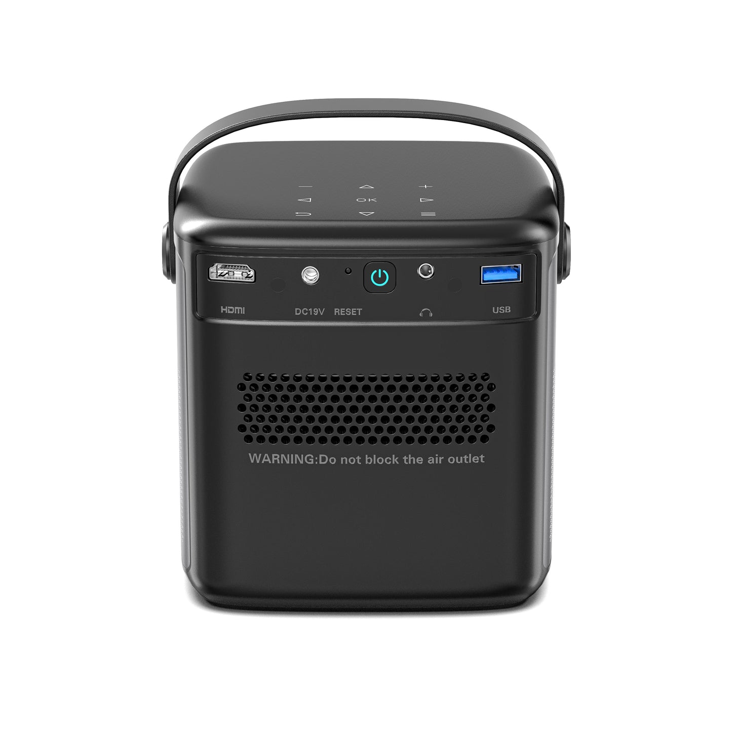 VIVICINE S8 Portable DLP 3D 4K Mini Projector