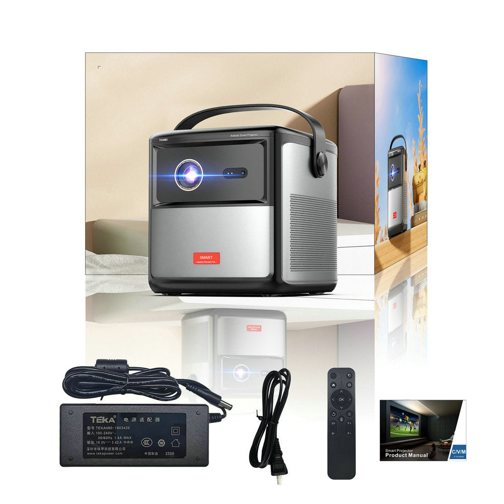 VIVICINE S8 Portable DLP 3D 4K Mini Projector