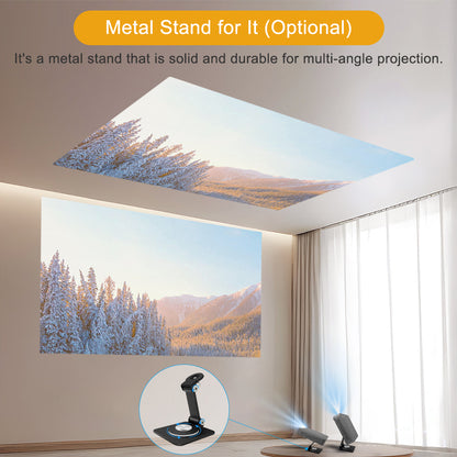 VIVICINE P15 Pro Full HD 1080P Projector 4K DLP Android 9.0 3D 4K Supported Smart Home Theater Projector