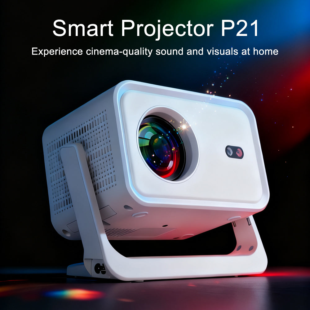 Vivicine New Arrival Portable P21 Android 13 1920x1080p Full HD 1080p Home Movie Projector,Auto focus,Auto keystone