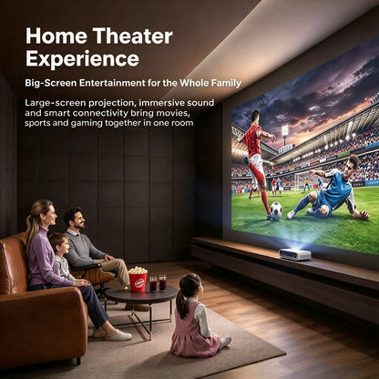 S2U Ultra Short Throw Triple Laser Projector, 1080p, 1000 ANSI Lumens