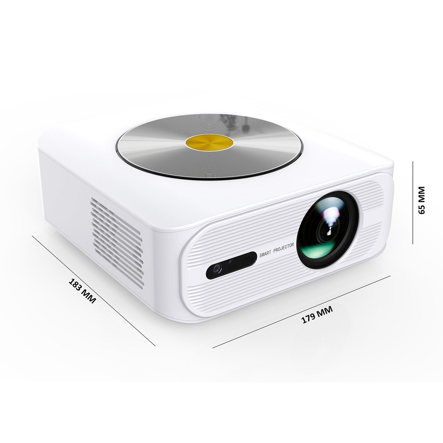 Vivicine New Android 11 1920x1080p Full HD 1080p Support 4K Home Movie Projector,Electric focus,Auto keystone